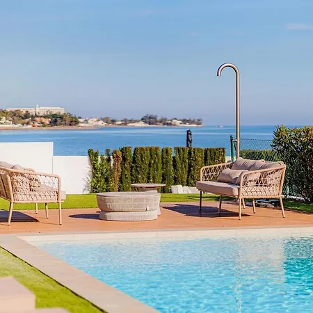 Mediterranean Sea Spectacular Panoramic View Foz